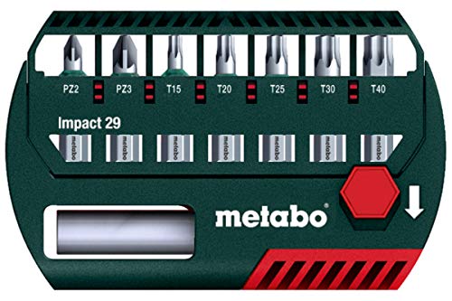 Metabo Bit-Box Impact 8-teilig, 29 mm, 628849000 von metabo