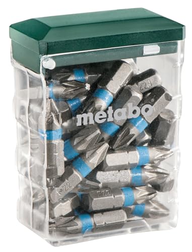 Metabo Bit-Box PZ 2, SP – 626711000 – Für präzise Schraubarbeiten – 25-teilig von metabo