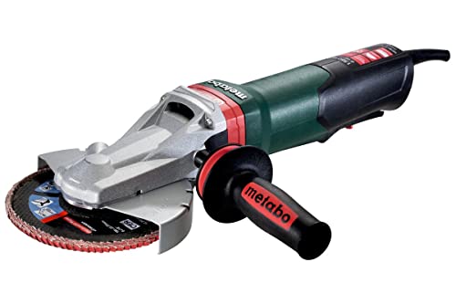 Metabo Flachkopf-Winkelschleifer WEPBF 15-150 Quick (613085000) Karton, 1550 Watt, Scheiben-Ø: 150 mm, Leerlaufdrehzahl: 9600 /min von metabo