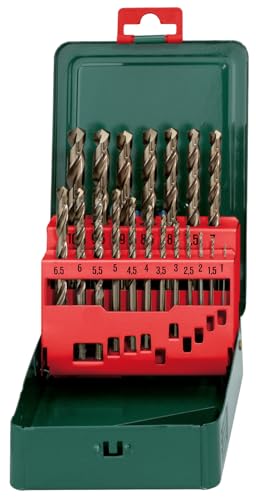 Metabo HSS-CO Bohrerkassette-SP, 19 teilig (627157000) von metabo