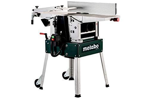 Metabo Hobelmaschine HC 260 C - 2,8 DNB (0114026100) Karton; für Drehstrom, Abmessungen: 1110 x 620 x 960 mm, Abrichtplatten L x B: 1040 x 260 mm, Spanabnahme Abrichten: 0 - 3 mm von metabo