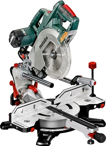 Metabo Kappsäge KGSV 72 XACT (mit Zugfunktion, 1500 W, inkl. Laser + Arbeitslicht, Tisch drehbar) 611216000 von metabo