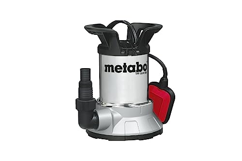 Metabo Klarwasser-Tauchpumpe TPF 6600 SN (0250660006) Karton, Nennaufnahmeleistung: 450 W, Max. Fördermenge: 6600 l/h, Max. Förderhöhe: 6 m von metabo