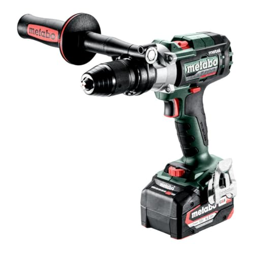 Metabo SB 18 LTX-3 BL I Metal Akku-Schlagbohrschrauber 18V (Bohrmaschine mit 2x 5.2Ah Li-Power- Ladegerät ASC 55- metaBOX 145 L) # 603183650 von metabo