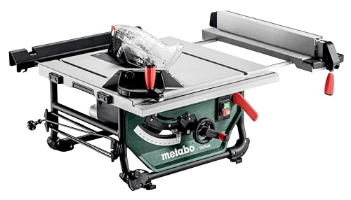 Metabo Tischkreissäge TS 254 M – 610254000 – Kompakt und mobil – bis zu 1.500 Watt, Sägeblatt Ø 254 mm, 2,3 m Kabellänge Metabo Tischkreissäge TS 254 M – 610254000 – Kompakt und mobil – bis zu 1.500 Watt, Sägeblatt Ø 254 mm, 2,3 m Kabellänge von metabo