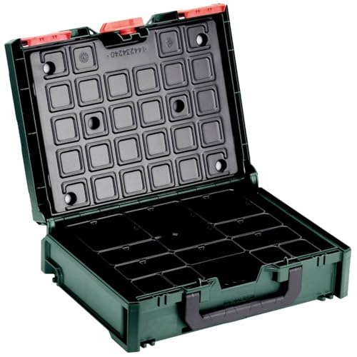 Metabo metaBOX 118 Organizer 626897000 Maschinenkoffer ABS Grün, Schwarz (B x H x T) 396 x 118 x 296 mm von metabo