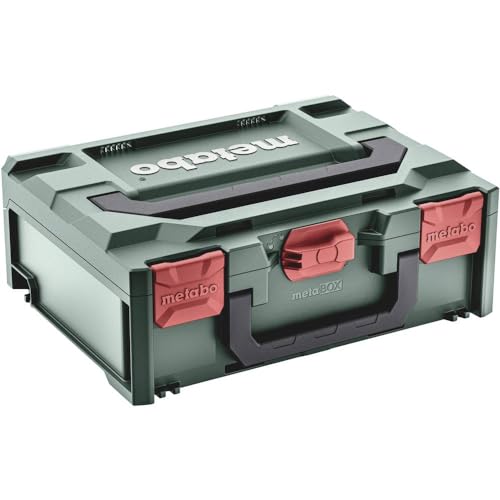 Metabo metaBOX 145 626886000 Maschinenkoffer ABS Grün/Rot (L x B x H) 396 x 296 x 145 mm von metabo
