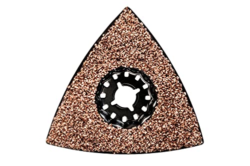 Placa abrasiva triangular, para ranuras7emplaste, 78 mm, HM Placa abrasiva triangular, para ranuras7emplaste, 78 mm, HM von metabo
