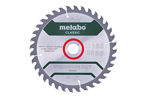 PrecisionCutClassic 165x20 36WZ 15° von metabo