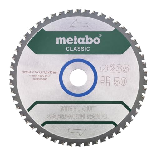 Metabo Sägeblatt SteelCutSandwichP Classic 235x30 von metabo