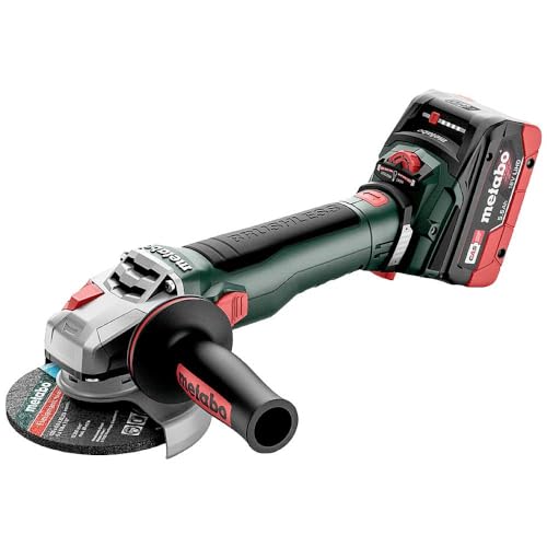 Metabo WVB 18 LT BL 11-125 Quick Akku-Winkelschleifer 18V (Schleifer/Schleifgerät/Schleifmaschine, 2x Akkus, Ladegerät in metaBOX) # 613057660 Metabo WVB 18 LT BL 11-125 Quick Akku-Winkelschleifer 18V (Schleifer/Schleifgerät/Schleifmaschine, 2x Akkus, Ladegerät in metaBOX) # 613057660 von metabo