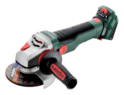 metabo Akku-Winkelschleifer WVB 18 LTX BL 15-125 Quick - 18 V, 125 mm - Brushless Motor, Schnellspannmutter, Drehzahlregelung, Bremssystem, werkzeuglos verstellbare Schutzhaube - Ohne Akku & Ladegerät metabo Akku-Winkelschleifer WVB 18 LTX BL 15-125 Quick - 18 V, 125 mm - Brushless Motor, Schnellspannmutter, Drehzahlregelung, Bremssystem, werkzeuglos verstellbare Schutzhaube - Ohne Akku & Ladegerät von metabo