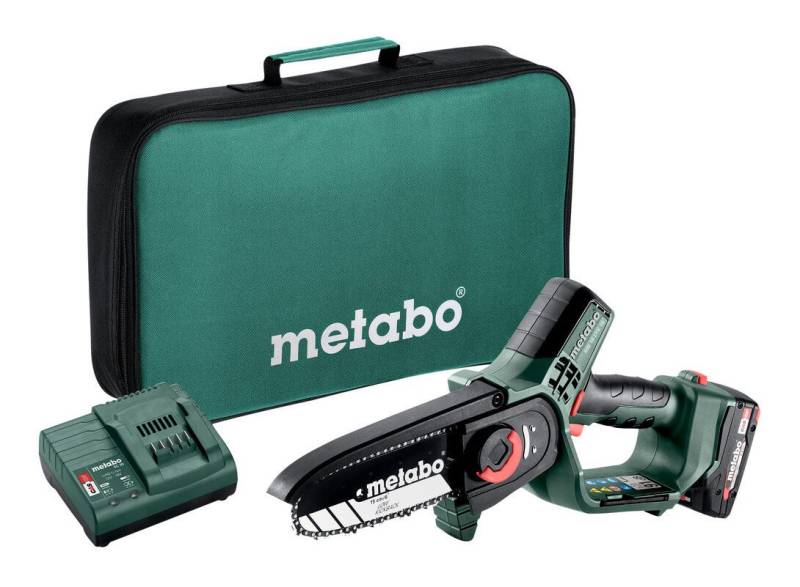 metabo Akku-Astschere MS 18 LTX 15, Gehölzsäge 1 x 2 Ah Li-Ion in Werkzeugtasche metabo Akku-Astschere MS 18 LTX 15, Gehölzsäge 1 x 2 Ah Li-Ion in Werkzeugtasche von metabo