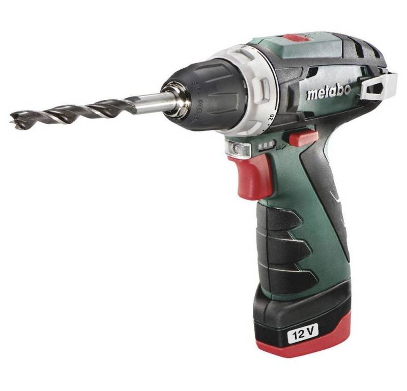 metabo Akku-Bohrschrauber 12-Volt-Akku-Bohrschrauber, inkl. 2. Akku, inkl. Ladegerät von metabo