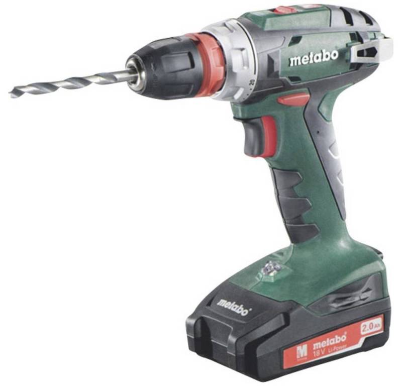 metabo Akku-Bohrschrauber Akku-Bohrschrauber, inkl. 2. Akku, inkl. Koffer von metabo