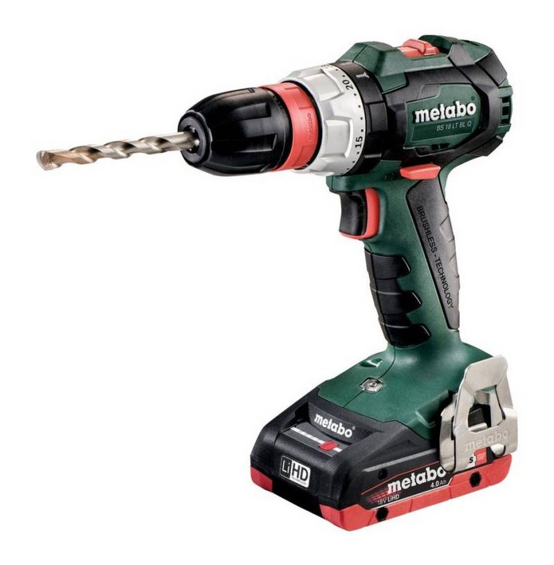 metabo Akku-Bohrschrauber BS 18 LT BL Q, 18 V, Bohrmaschine 2 x 4 Ah LiHD im Kunststoffkoffer metabo Akku-Bohrschrauber BS 18 LT BL Q, 18 V, Bohrmaschine 2 x 4 Ah LiHD im Kunststoffkoffer von metabo