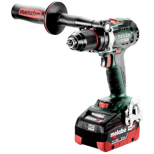 metabo Akku-Bohrschrauber BS 18 LTX BL I - 18 V Brushless Motor, CAS, 130 Nm Drehmoment, 2.000 U/min - Kompakt & leistungsstark für Holz Metall Kunststoff - Inkl. 2 Akkus 5.5 Ah, Ladegerät und metaBOX metabo Akku-Bohrschrauber BS 18 LTX BL I - 18 V Brushless Motor, CAS, 130 Nm Drehmoment, 2.000 U/min - Kompakt & leistungsstark für Holz Metall Kunststoff - Inkl. 2 Akkus 5.5 Ah, Ladegerät und metaBOX von metabo