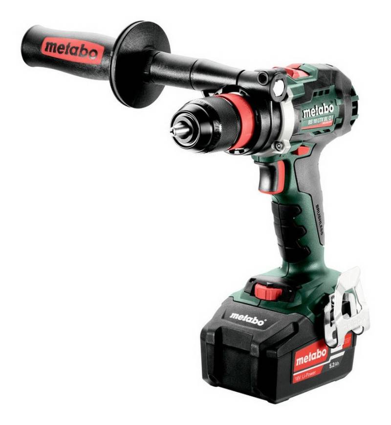 metabo Akku-Bohrschrauber BS 18 LTX BL Q I, 18 V, 2 x 5,2 Ah Li-Ion in MetaBox metabo Akku-Bohrschrauber BS 18 LTX BL Q I, 18 V, 2 x 5,2 Ah Li-Ion in MetaBox von metabo