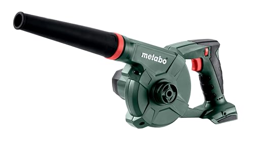 metabo Akku-Gebläse AG 18 – 602242850 – 18 V – Gebläse mit Einstellbarer Luftgeschwindigkeit bis zu 74 m/s – Ohne Akku und Ladegerät von metabo