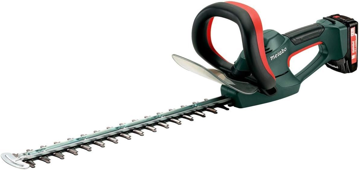 metabo Akku-Heckenschere Akku-Heckenschere AHS 18-45 V • 18V 1x2Ah Li-Ion + ASC 55, (600466860, 600466860), Schnittlänge 43cm von metabo