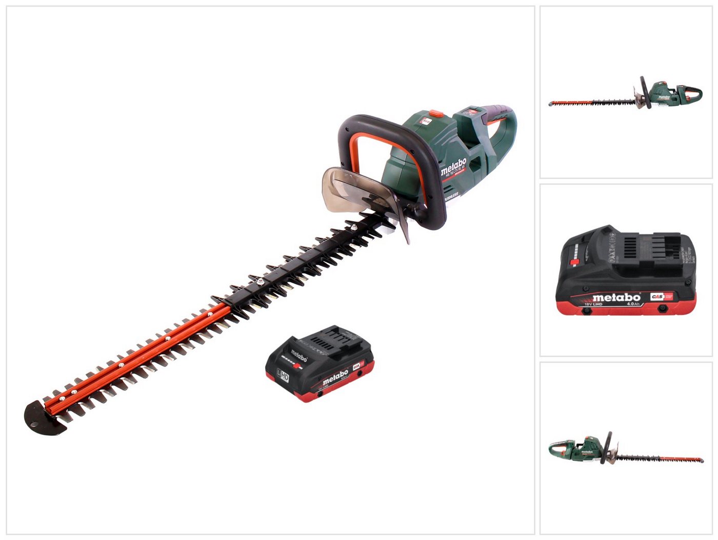 metabo Akku-Heckenschere HS 18 LTX BL 65 Akku Heckenschere 18 V 60 cm Brushless + 1x Akku 4,0 metabo Akku-Heckenschere HS 18 LTX BL 65 Akku Heckenschere 18 V 60 cm Brushless + 1x Akku 4,0 von metabo