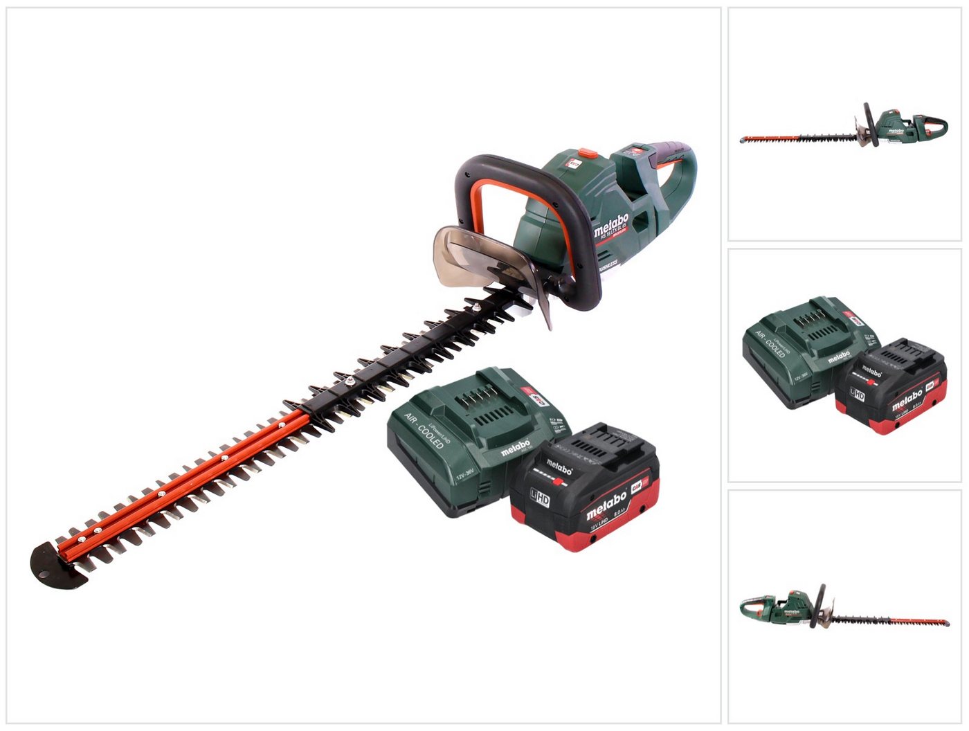 metabo Akku-Heckenschere HS 18 LTX BL 65 Akku Heckenschere 18 V 60 cm Brushless + 1x Akku 8,0 metabo Akku-Heckenschere HS 18 LTX BL 65 Akku Heckenschere 18 V 60 cm Brushless + 1x Akku 8,0 von metabo