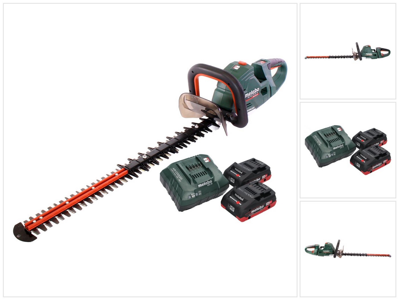 metabo Akku-Heckenschere HS 18 LTX BL 65 Akku Heckenschere 18 V 60 cm Brushless + 2x Akku 4,0 metabo Akku-Heckenschere HS 18 LTX BL 65 Akku Heckenschere 18 V 60 cm Brushless + 2x Akku 4,0 von metabo