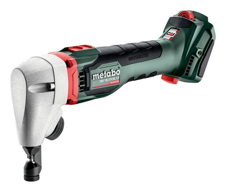 metabo Akku-Knabber NIV 18 LTX BL 1.6, 18 in V, Akku-Nibbler Ohne Akku in MetaBox 145 von metabo