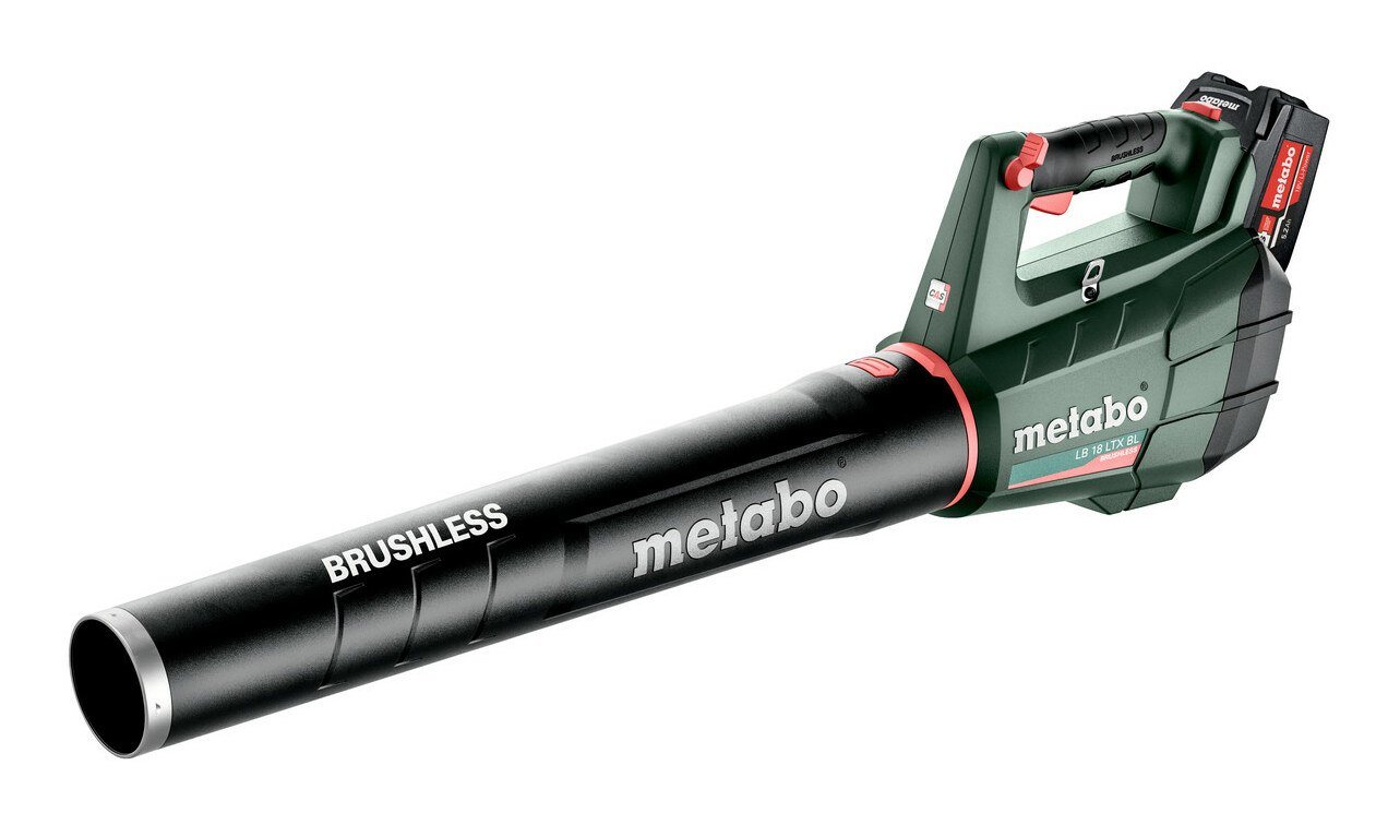 metabo Akku-Laubbläser LB 18 LTX BL, 2 x 5,2 Ah Li-Ion im Karton metabo Akku-Laubbläser LB 18 LTX BL, 2 x 5,2 Ah Li-Ion im Karton von metabo