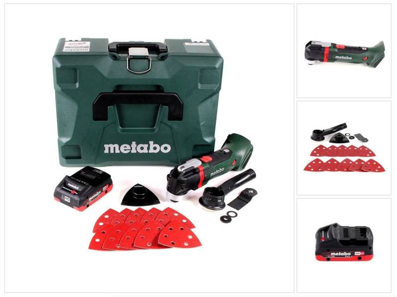 metabo Akku-Multifunktionswerkzeug MT 18 LTX Akku Multitool 18V (613021840) OIS-/Starlock-kompatibel + von metabo