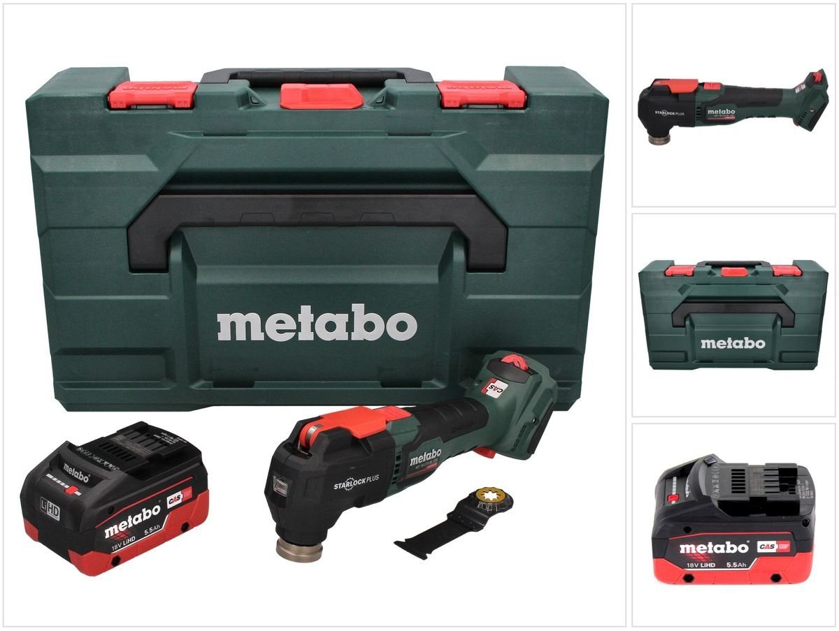 metabo Akku-Multifunktionswerkzeug MT 18 LTX BL QSL Akku Multitool 18 V Brushless Starlock Plus + 1x Akk metabo Akku-Multifunktionswerkzeug MT 18 LTX BL QSL Akku Multitool 18 V Brushless Starlock Plus + 1x Akk von metabo