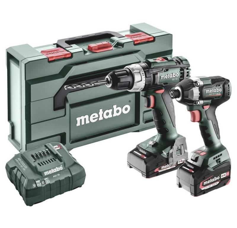 metabo Akku-Ratschenschrauber Metabo BSL+SSD200LTBL 685194000 Akku-Bohrschrauber, Akku-Schlagschraub von metabo