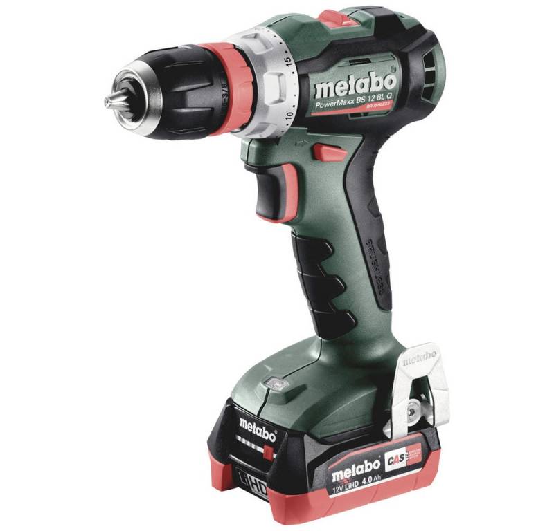 metabo Akku-Ratschenschrauber Metabo PowerMaxx BS 12 BL Q 601045800 Akku-Bohrschrauber 12 V 4 Ah Li von metabo