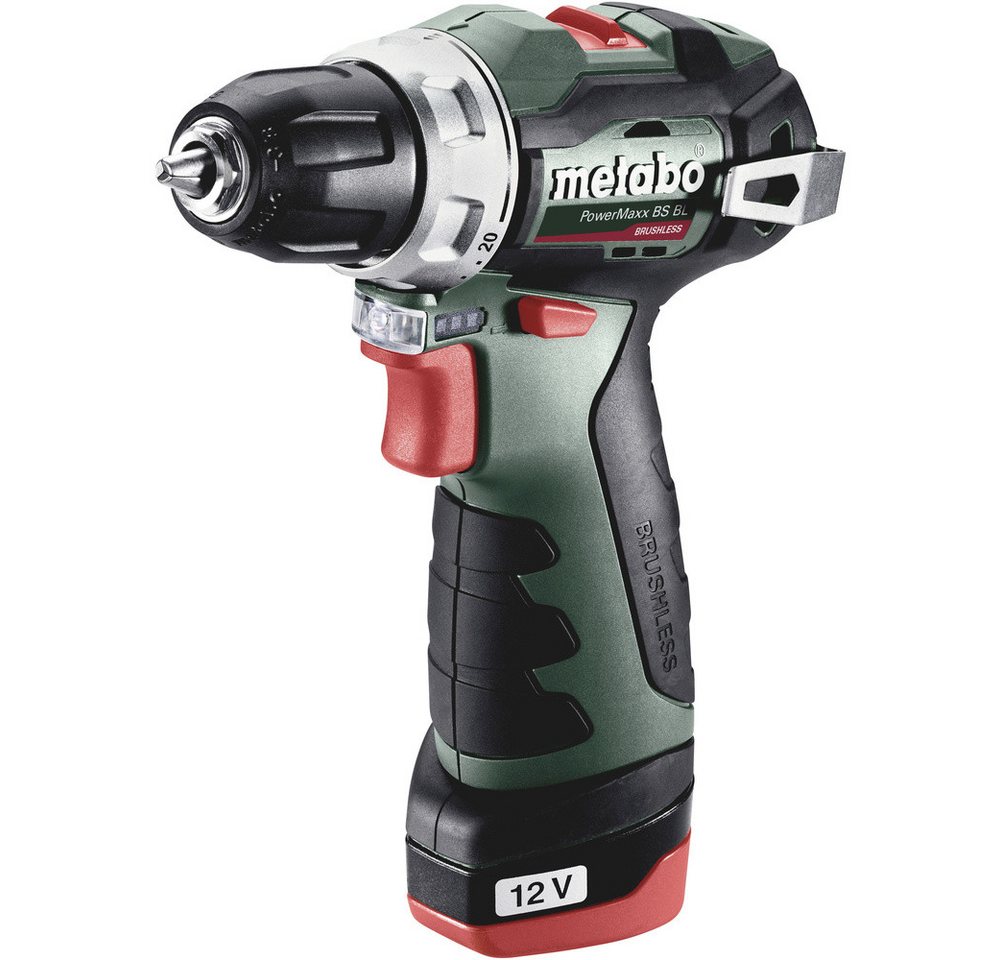 metabo Akku-Ratschenschrauber Metabo PowerMaxx BS BL 601721500 Akku-Bohrschrauber 12 V 2 Ah Li-Ion metabo Akku-Ratschenschrauber Metabo PowerMaxx BS BL 601721500 Akku-Bohrschrauber 12 V 2 Ah Li-Ion von metabo