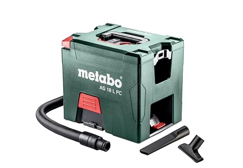 metabo Akku-Sauger AS 18 L PC – 602021850 – 18 V – Sauger mit manueller Filterabreinigung, Boost- und Eco-Modus – Ohne Akku und Ladegerät metabo Akku-Sauger AS 18 L PC – 602021850 – 18 V – Sauger mit manueller Filterabreinigung, Boost- und Eco-Modus – Ohne Akku und Ladegerät von metabo