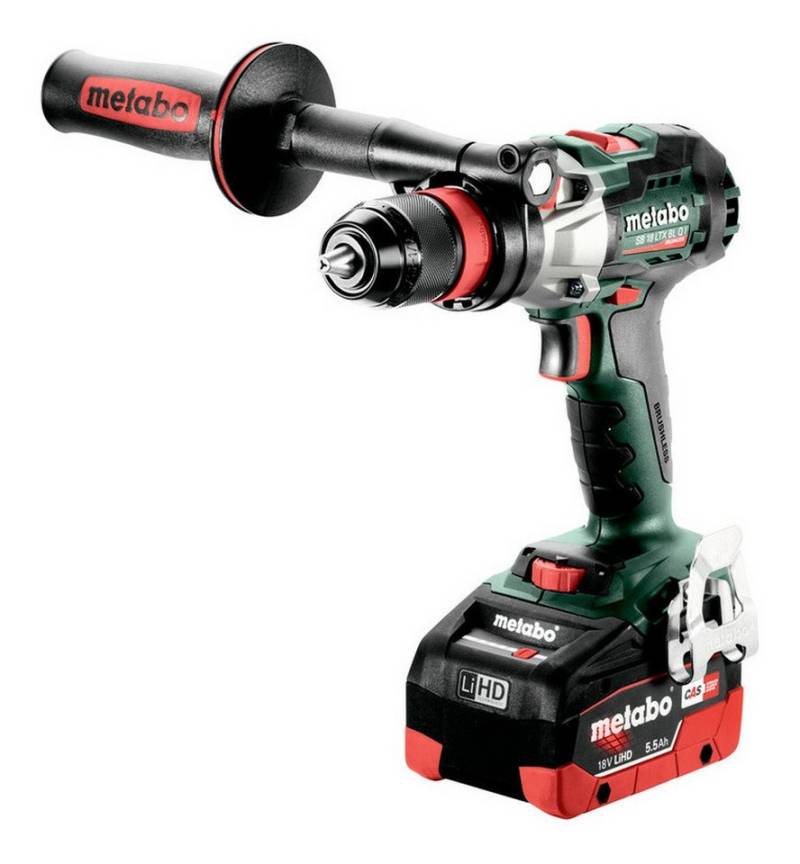 metabo Akku-Schlagbohrschrauber SB 18 LTX BL Q I, 18 V, 2 x 5,5 Ah LiHD in MetaBox metabo Akku-Schlagbohrschrauber SB 18 LTX BL Q I, 18 V, 2 x 5,5 Ah LiHD in MetaBox von metabo