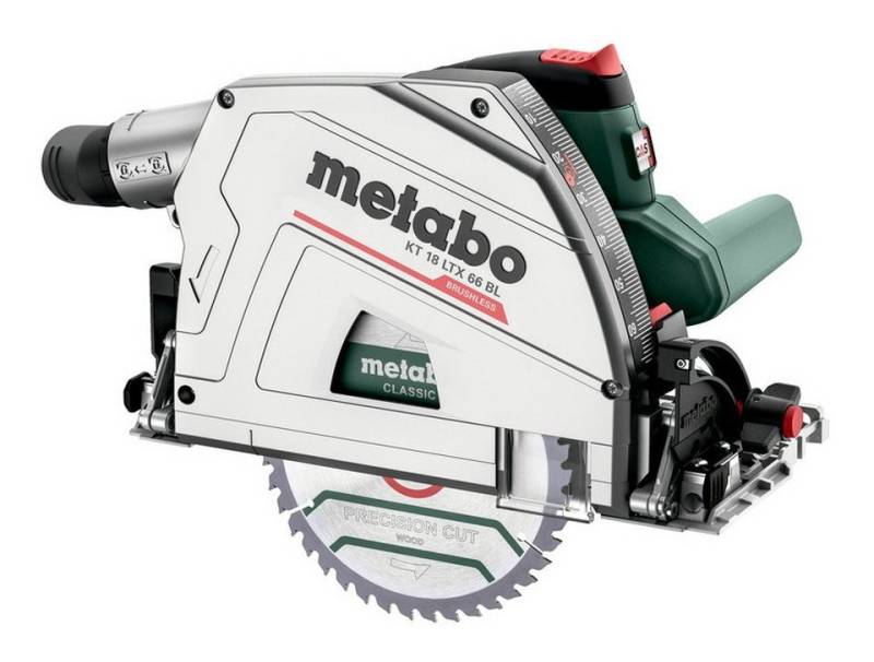 metabo Akku-Tauchsäge KT 18 LTX 66 BL, Tauchkreissäge 2 x 8 Ah LiHD in MetaBox von metabo