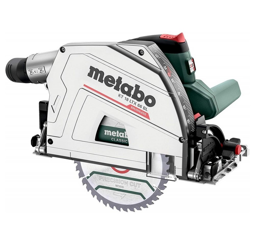 metabo Akku-Tauchsäge KT 18 LTX 66 BL solo - Akku-Tauchsäge - grün/schwarz von metabo