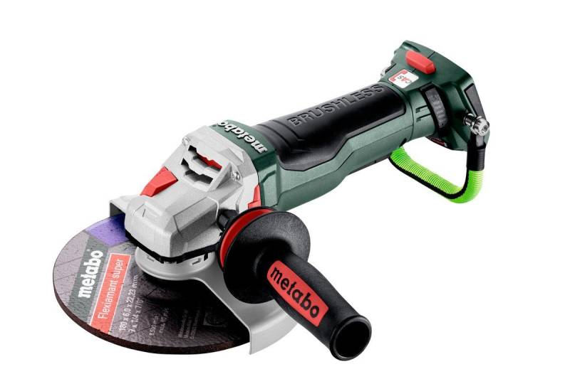 metabo Akku-Winkelschleifer Metabo WPBA 18 LTX BL 15-180 Quick DS Akku-Winkelschleifer 18V von metabo