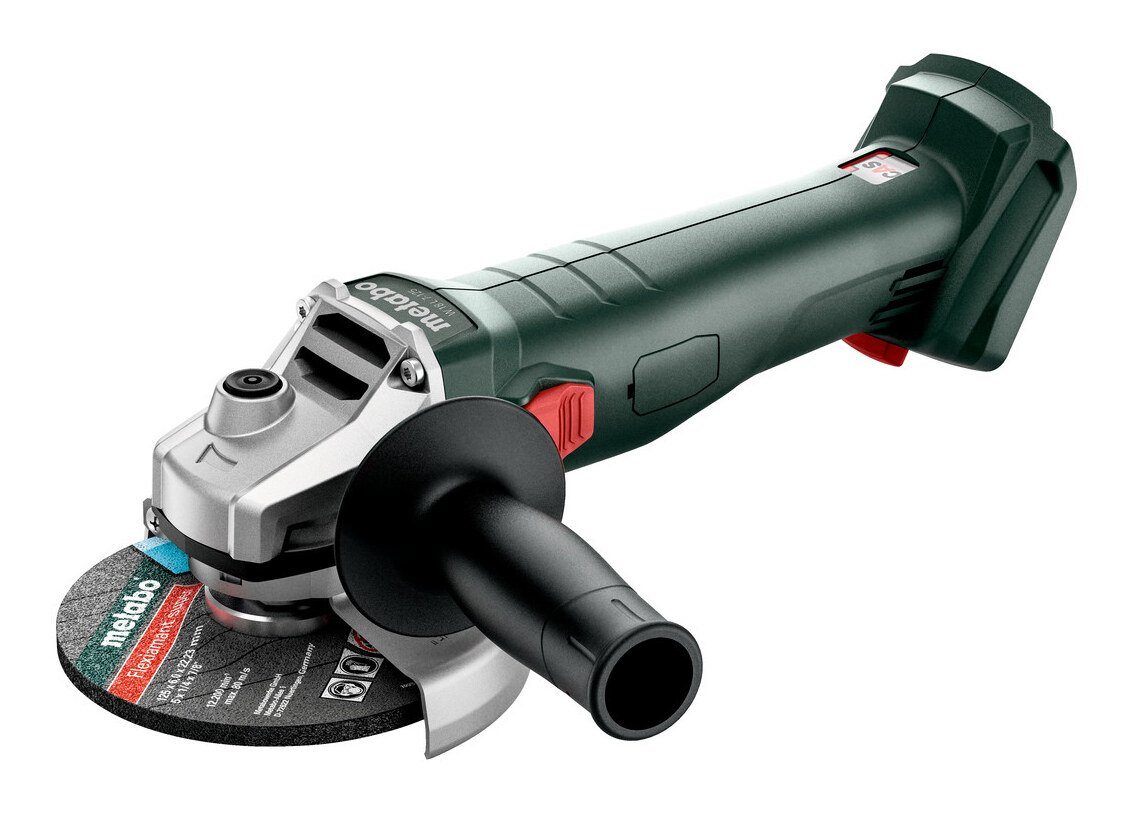 metabo Akku-Winkelschleifer W 18 7-125, max. 8500 U/min, Ohne Akku metabo Akku-Winkelschleifer W 18 7-125, max. 8500 U/min, Ohne Akku von metabo