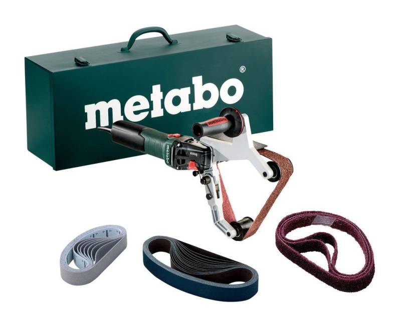 metabo Bandschleifer RBE 15-180 Set, Rohrbandschleifer metabo Bandschleifer RBE 15-180 Set, Rohrbandschleifer von metabo
