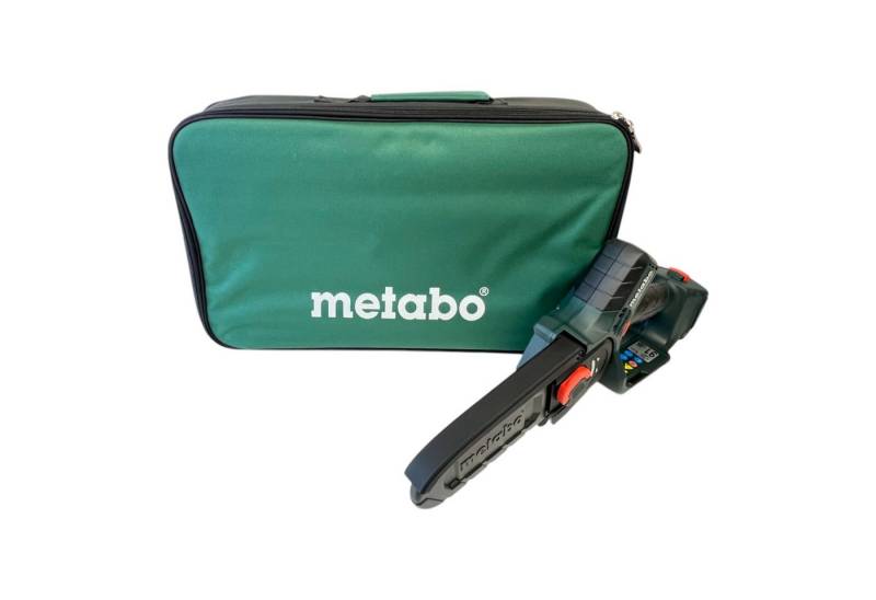 metabo Benzin-Kettensäge MS 18 LTX 15 18 V 15 cm 5 m/s + Tasche - ohne Akku, ohne Ladegerät von metabo