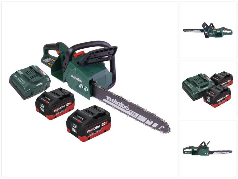 metabo Benzin-Kettensäge MS 36-18 LTX BL 40 Akku Kettensäge 36 V (2x 18 V) 40 cm 22 m/s Brus von metabo