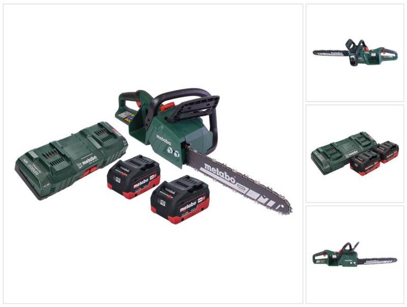 metabo Benzin-Kettensäge MS 36-18 LTX BL 40 Akku Kettensäge 36 V (2x 18 V) 40 cm 22 m/s Brus von metabo