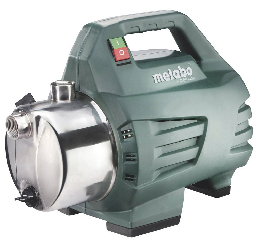 metabo Gartenpumpe Metabo P 4500 INOX Gartenpumpe 4500 l/h 48 m metabo Gartenpumpe Metabo P 4500 INOX Gartenpumpe 4500 l/h 48 m von metabo