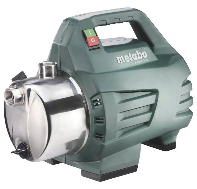 metabo Gartenpumpe Metabo P 4500 INOX Gartenpumpe 4500 l/h 48 m von metabo