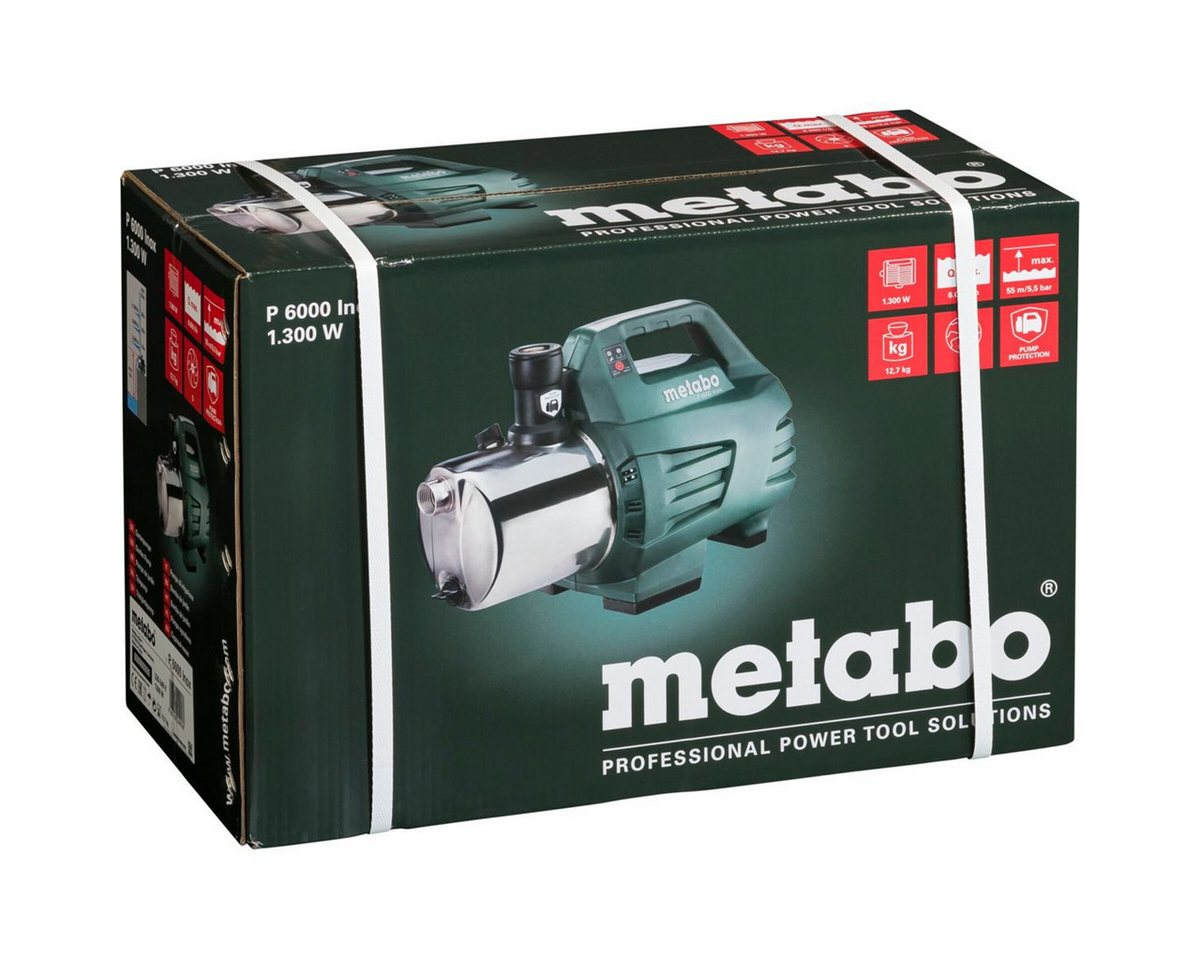 metabo Gartenpumpe P 6000 INOX Gartenpumpe metabo Gartenpumpe P 6000 INOX Gartenpumpe von metabo