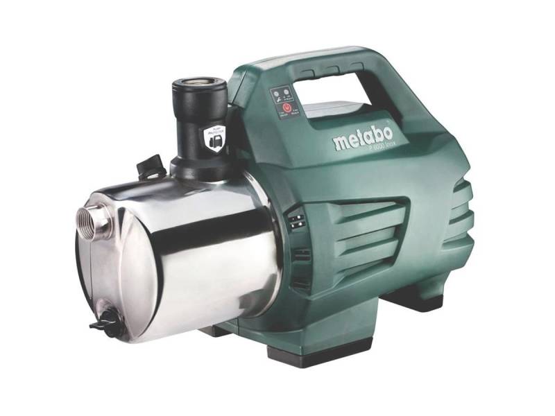 metabo Gartenpumpe P 6000 Inox 55m 1300W 5,5bar, 6000 l/h max. Fördermenge von metabo
