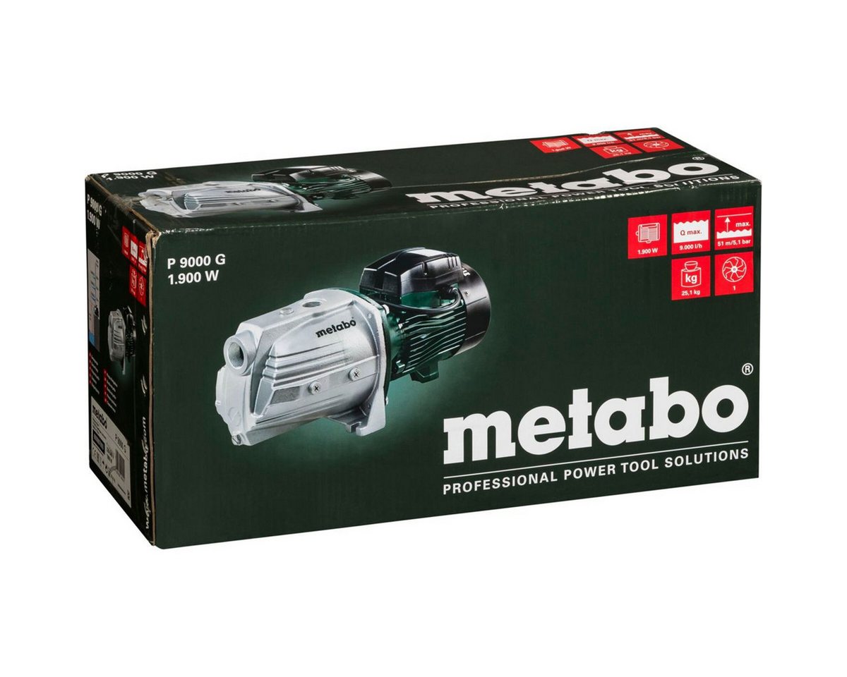 metabo Gartenpumpe P 9000 G Gartenpumpe metabo Gartenpumpe P 9000 G Gartenpumpe von metabo