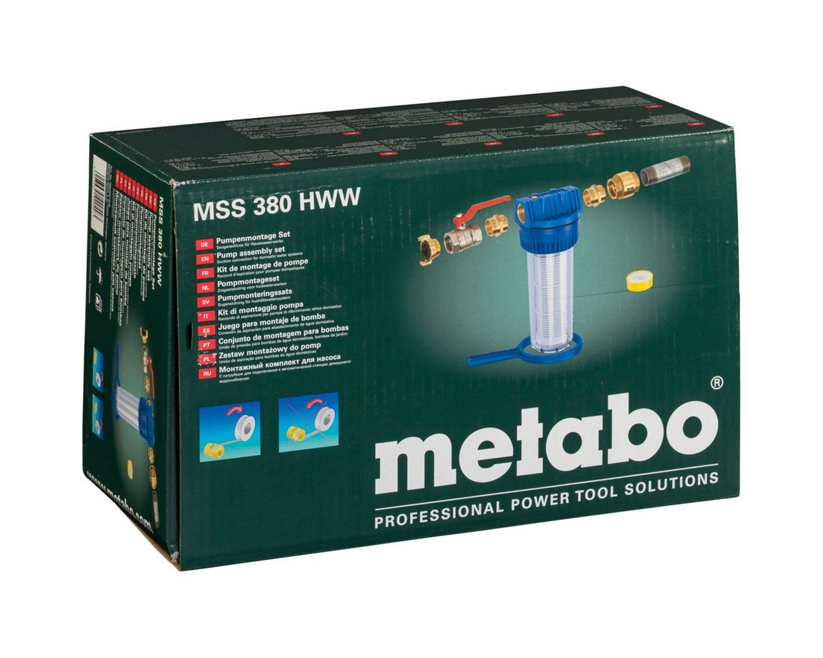 metabo Gartenpumpe Pumpenmontageset MSS 380- HWW M. ARMAT. metabo Gartenpumpe Pumpenmontageset MSS 380- HWW M. ARMAT. von metabo